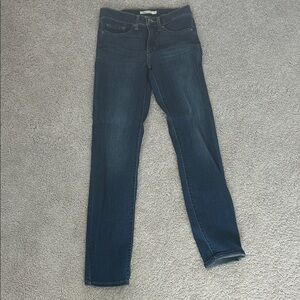 Levi's Deep Indigo Skinny Jeans